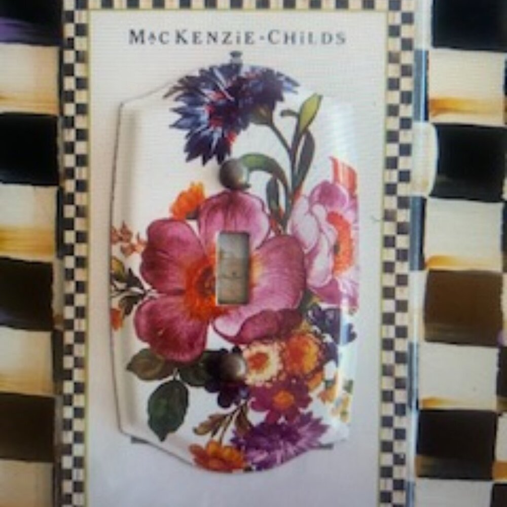 MacKenzie-Childs Single Toggle Switch Cover Plate